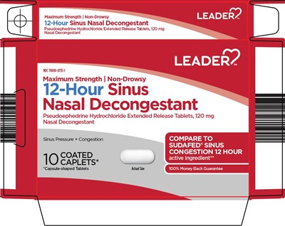 12-hour Sinus Nasal Decongestant Carton Image 1 (05452e9c11 Image 1)